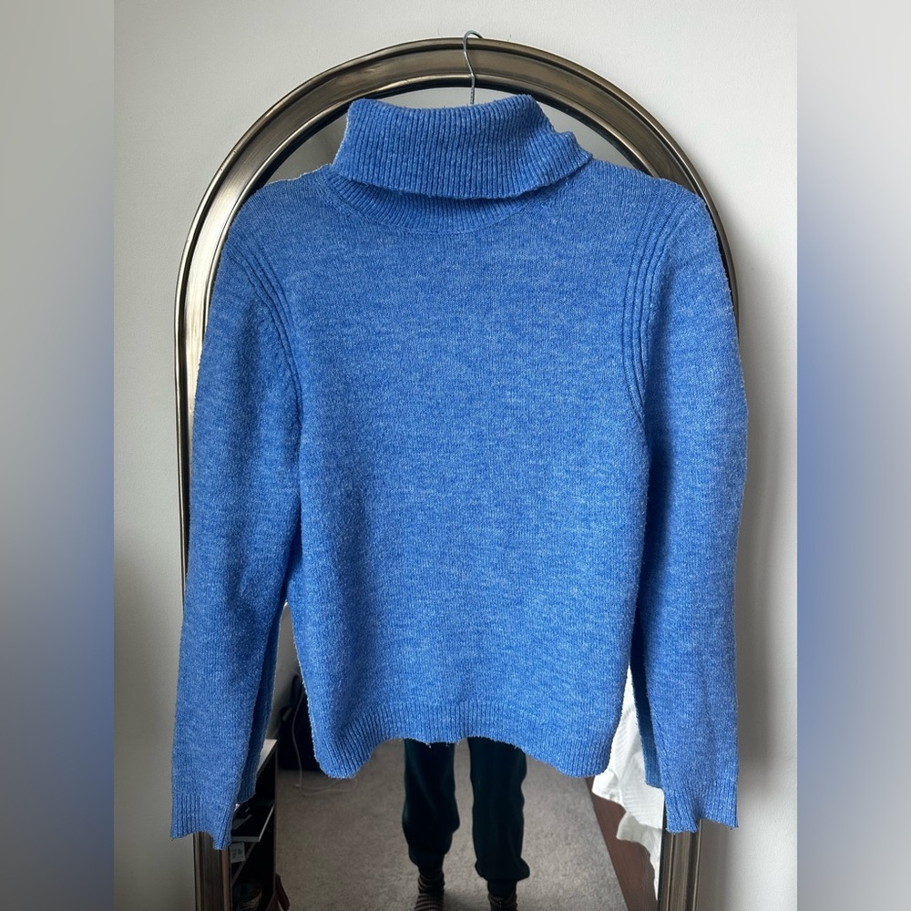 Target A New Day Blue Turtleneck Sweater